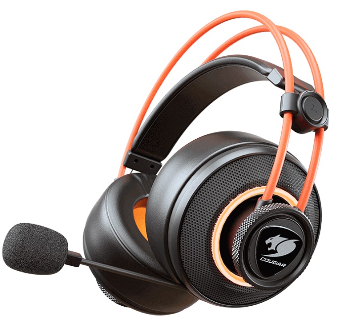 Наушники игровые 7.1 USB Cougar Immersa
