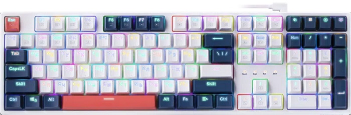 Клавиатура Redragon Whisper RU (71964); механическая;