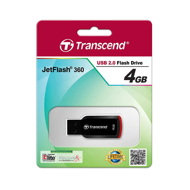 USB-флэш 4 ГБ Transcend 360 (TS4GJF360);