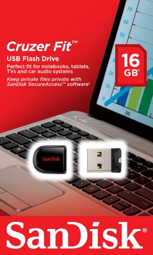 USB-флэш 16 ГБ SanDisk Cruzer Fit
