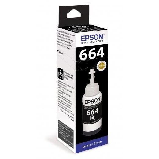 Чернила Epson 664 (C13T66414A/C13T664198); L100/110/200/210/300/355/550/555; 70