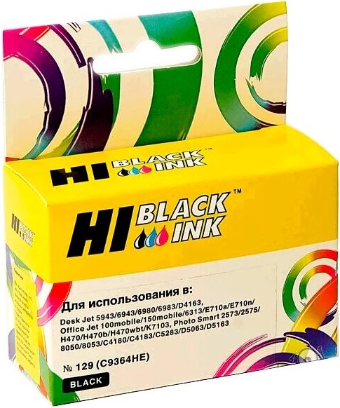 Картридж струйный Hi-Black №129 (HB-C9364HE); для
