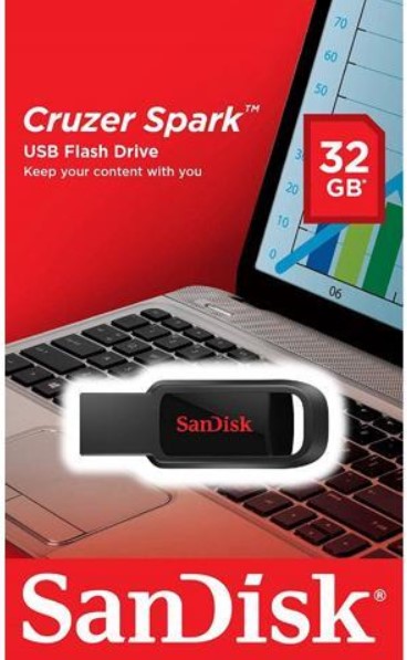 USB-флэш 32 ГБ SanDisk Cruzer Spark