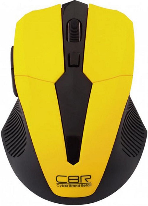 Мышь беспроводная CBR CM 547 Yellow;