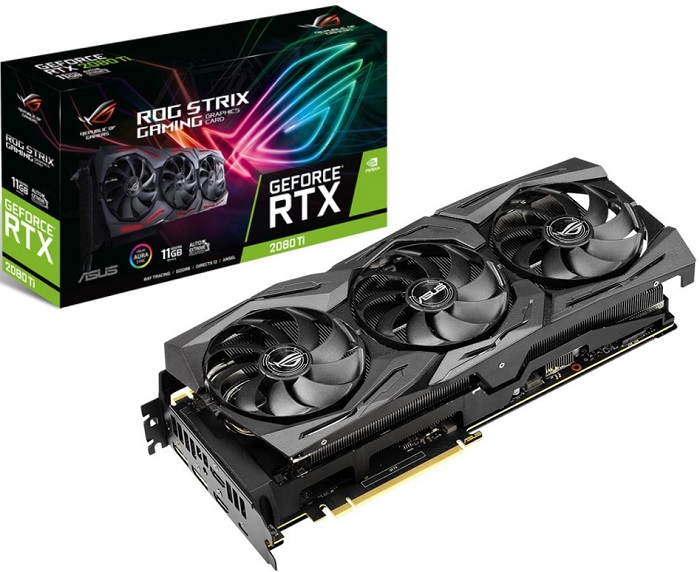 Видеокарта nVidia RTX 2080Ti Asus ROG-STRIX-RTX2080TI-O11G-GAMING