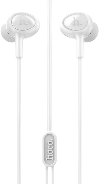 Наушники с микрофоном Hoco M3 White