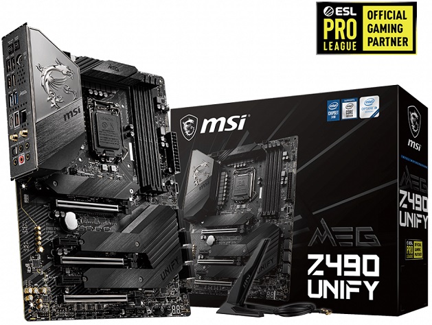 Материнская плата intel Z490 MSI MEG