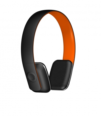 Наушники Bluetooth Microlab T2 orange; оголовье;