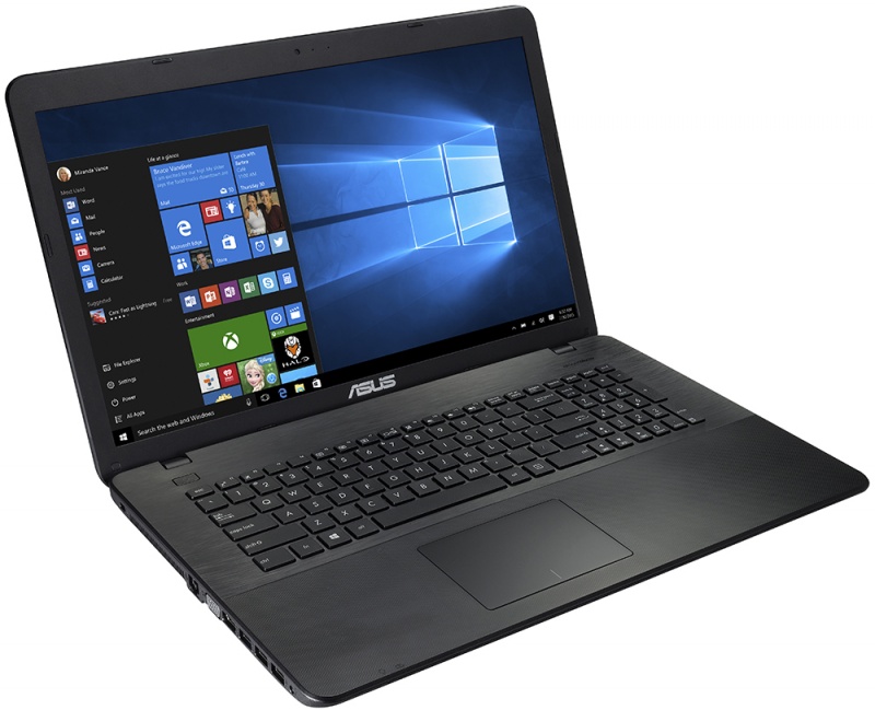 Ноутбук 17.3" Asus X751SJ-TY017T (90NB07S1-M00860); 1600x900;