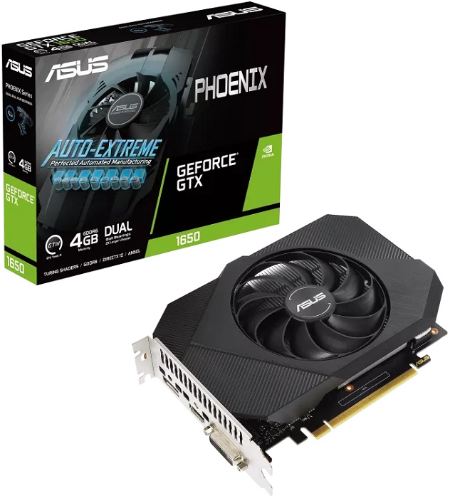 Видеокарта nVidia GTX 1650 Asus GTX1650