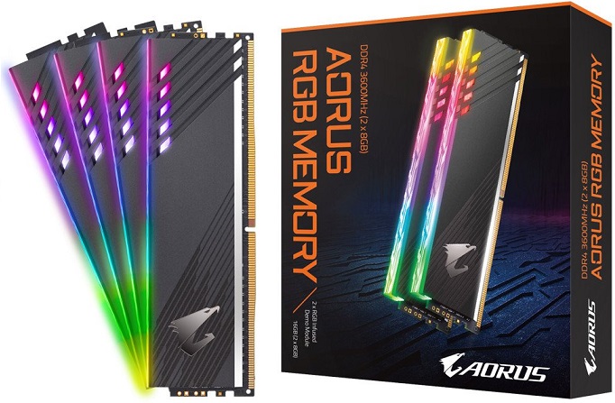 Оперативная память DDR4 16Гб Gigabyte Aorus