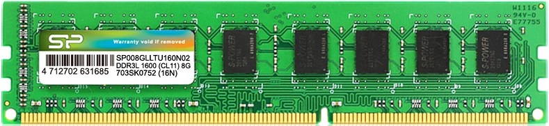 Оперативная память DDR3 8Гб Silicon Power
