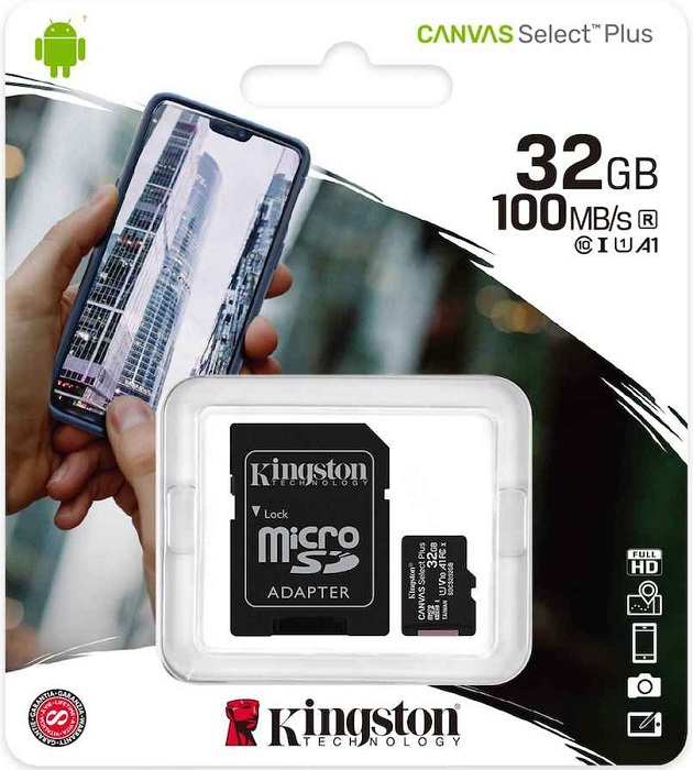 Карта памяти microSDHC 32 ГБ Kingston