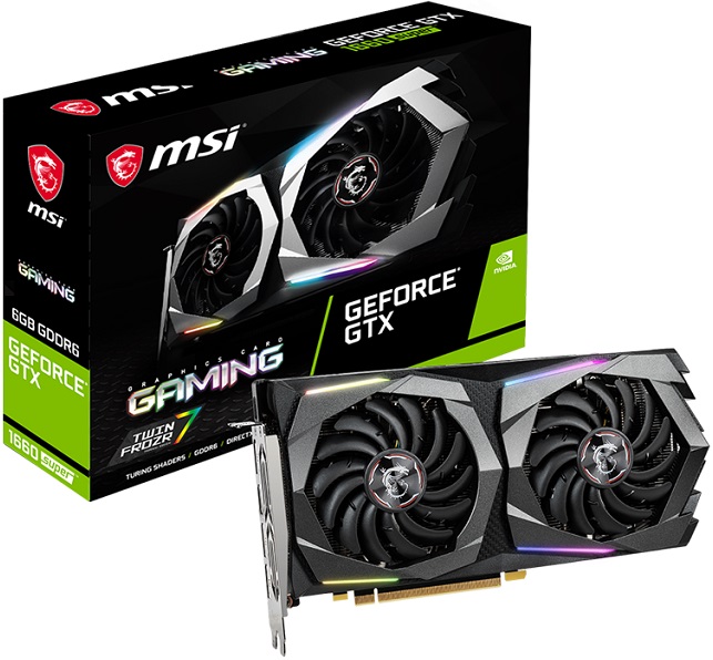 Видеокарта nVidia GTX 1660 SUPER MSI