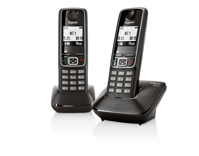 Телефон беспроводной DECT Gigaset A420 DUO