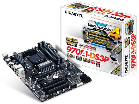 Материнская плата AMD 970 Gigabyte GA-970A-DS3P;