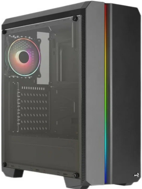 Корпус AeroCool Genesis-A-BK-v2 (4711099472291); ATX; Midi-Tower;
