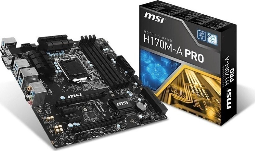 Материнская плата intel H170 MSI H170M-A