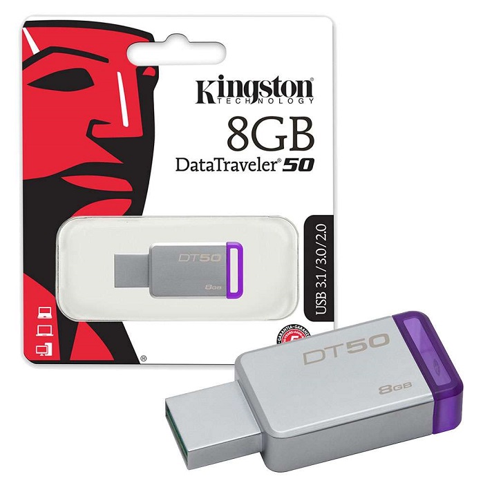 USB-флэш 8 ГБ Kingston DataTraveler 50