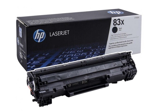 Картридж лазерный HP 83X (CF283X); для