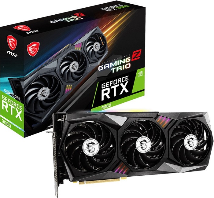 Видеокарта nVidia RTX 3060 MSI RTX