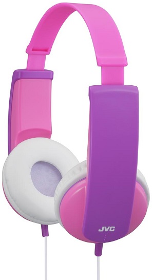 Наушники детские JVC HA-KD5-P-EF; оголовье; 33
