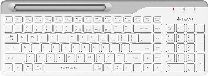 Клавиатура A4Tech Fstyler FBK25 White; мембранная;