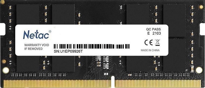 Оперативная память SO-DIMM DDR4 16Гб Netac