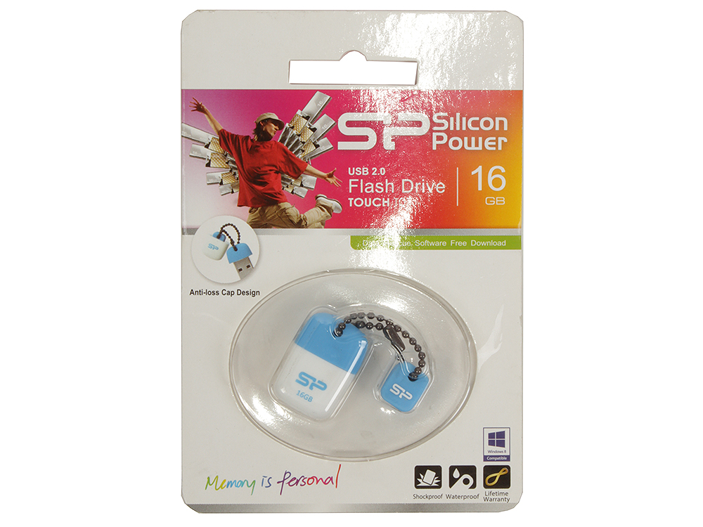 USB-флэш 16 ГБ Silicon Power Touch