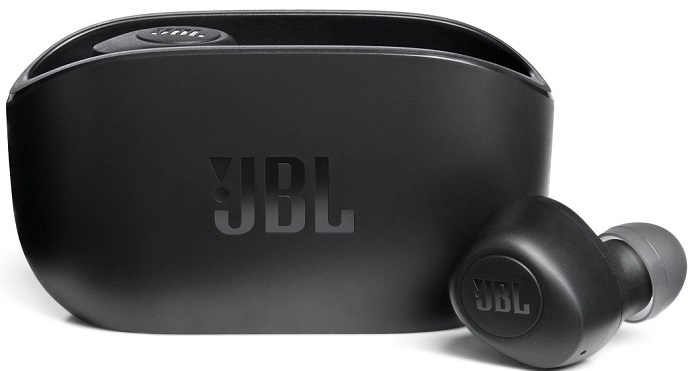 TWS-наушники JBL Wave 100 (JBLW100TWSBLK); вкладыши;