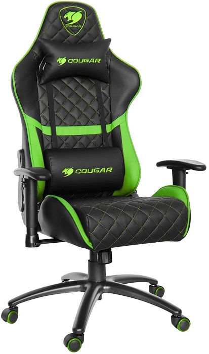 Кресло для геймеров Cougar Neon Green