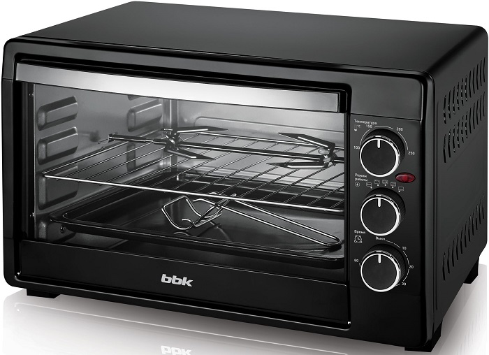 Мини-печь BBK OE3070M; 1500 Вт; 100-250°C;