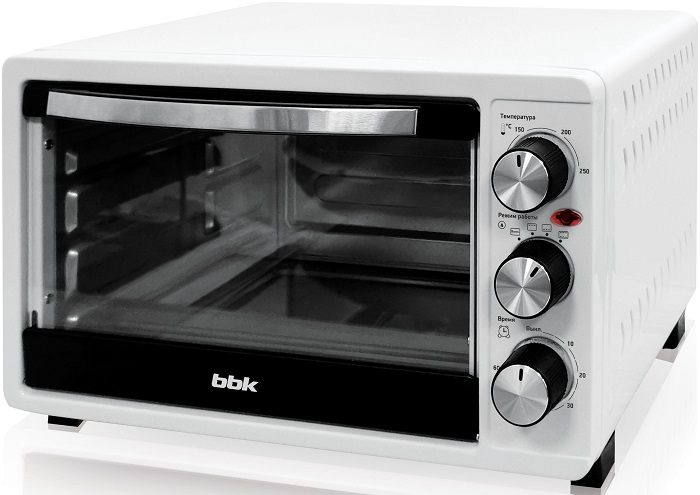 Мини-печь BBK OE2344M; 1500 Вт; 100-250°C;