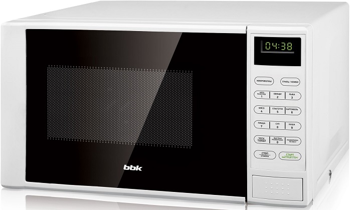 Микроволновая печь BBK 20MWG-735S/W; 700/1050 Вт;