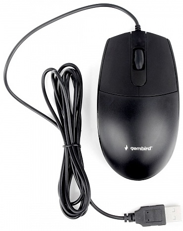 Мышь USB Gembird MOP-420; 3 кнопки;