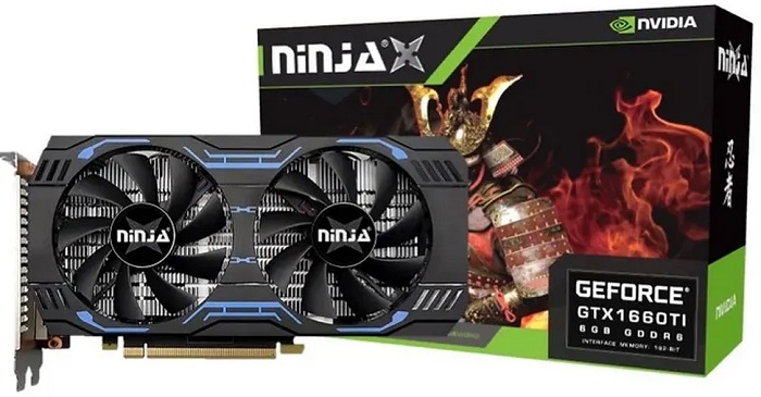 Видеокарта nVidia GTX 1660Ti Sinotex Ninja