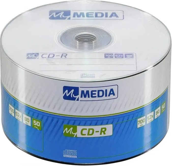 Диск CD-R Verbatim MyMedia (69201); 700