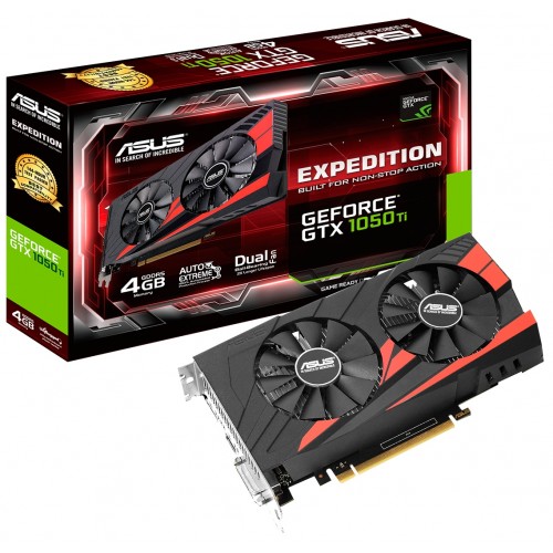 Видеокарта nVidia GTX 1050Ti Asus EX-GTX1050TI-4G