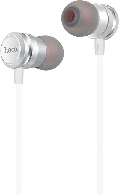 Наушники с микрофоном Hoco M16 Silver