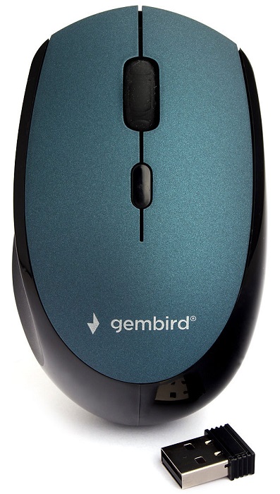 Мышь беспроводная Gembird MUSW-354-B; 4 кнопки;