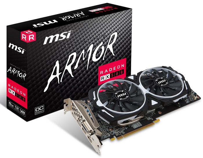 Видеокарта AMD Radeon RX 580 MSI