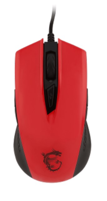 Мышь USB MSI Clutch GM40 Red;