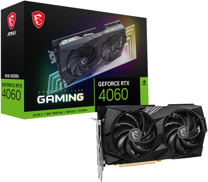 Видеокарта nVidia RTX 4060 MSI RTX