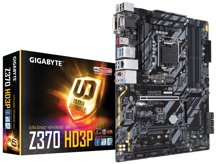 Материнская плата intel Z370 Gigabyte Z370