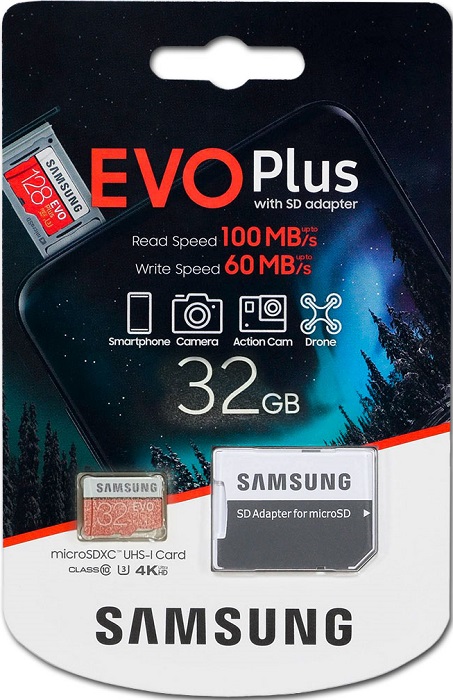 Карта памяти microSDHC 32 ГБ Samsung