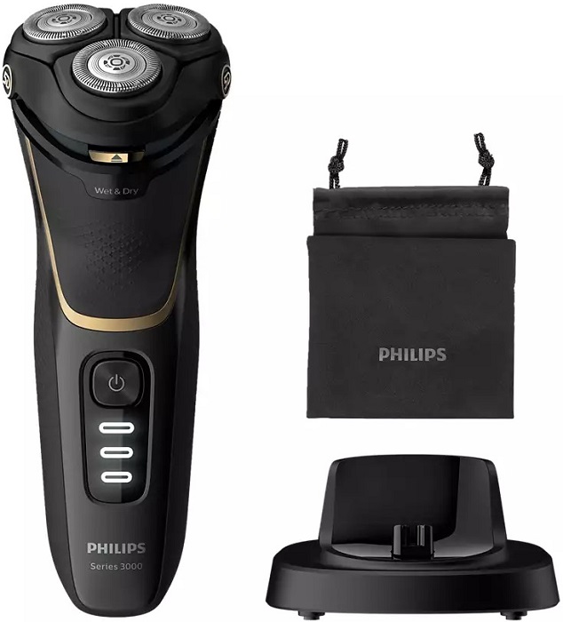 Электробритва роторная Philips S3333/54; 3 секции;