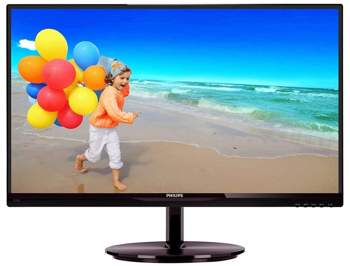 Монитор 23" Philips 234E5 (234E5QSB/00); AH-IPS;