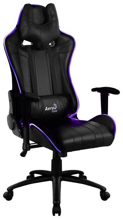 Кресло для геймеров AeroCool AC120 RGB-B;