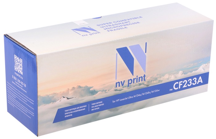 Картридж лазерный NV-Print NV-CF233A; для HP