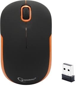 Мышь беспроводная Gembird MUSW-200BKO; 3 кнопки;